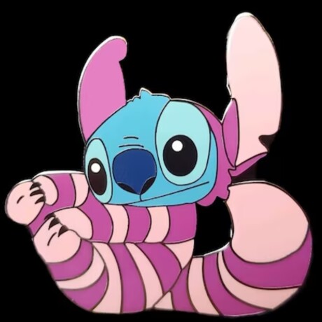 Stitch As Chesire Cat - Disney [Con Brillantina] - 1460 Stitch As Chesire Cat - Disney [Con Brillantina] - 1460