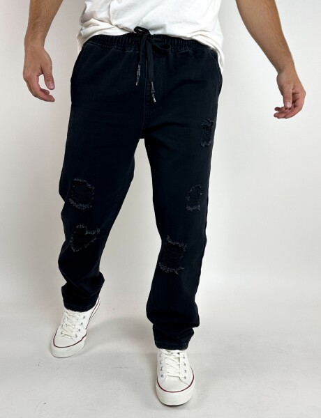 Pantalón de jean Rubius Negro