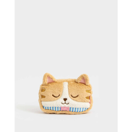 Cartucheras Peluche Marron Camel