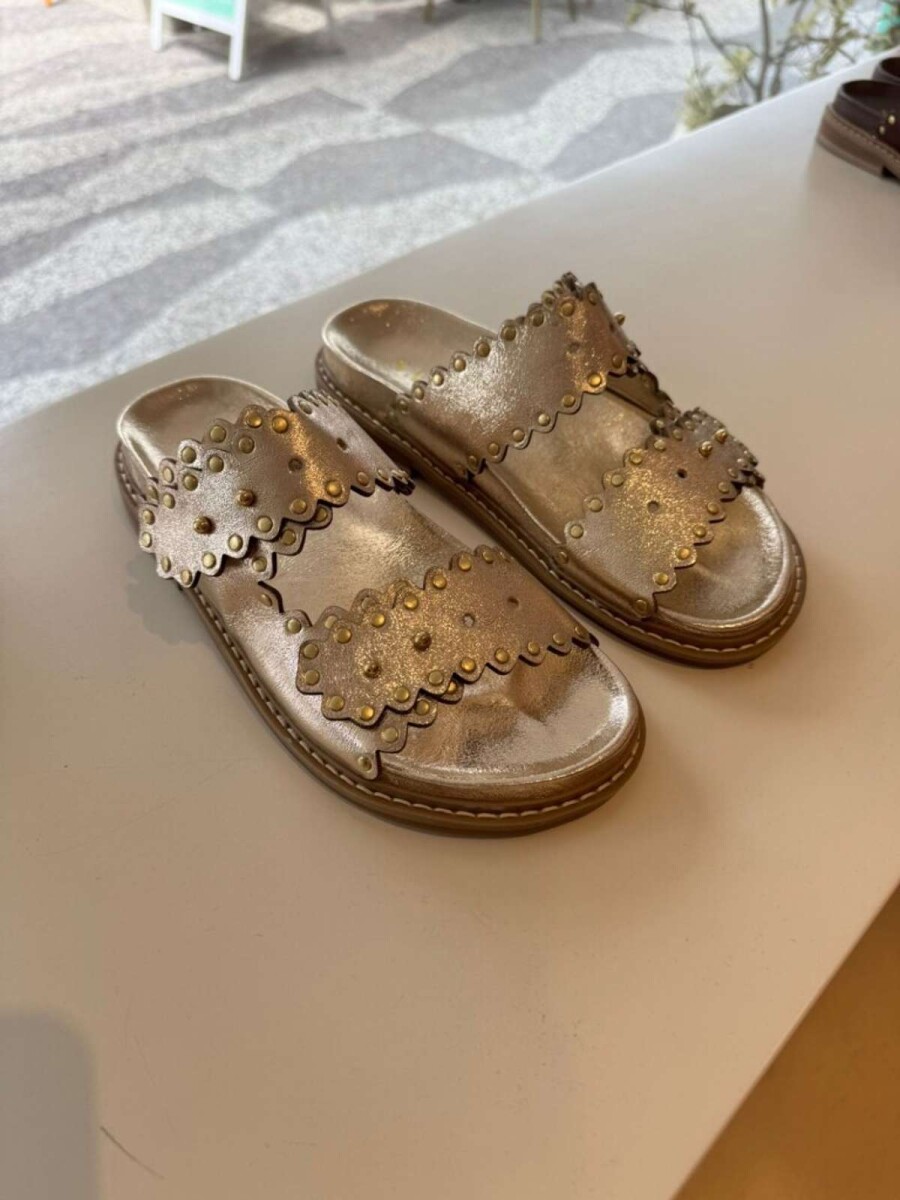 Pre Venta Sandalia Morango - Dorado 