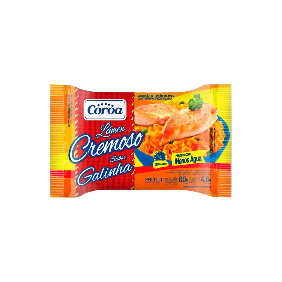 FIDEOS LAMEN COROA 60Grs - Gallina 