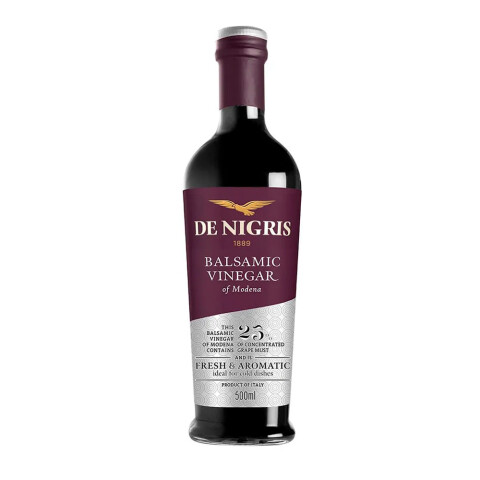 Aceto balsámico de modena Zesty Flavour 500ml De Nigris Aceto Bals De Modena 25% Nigri
