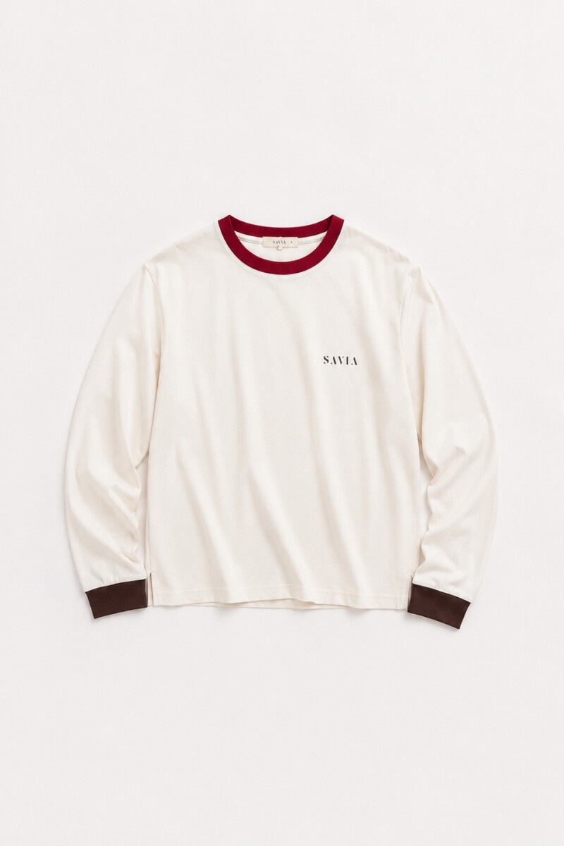TSHIRT SAVIA CONTRAST Crudo