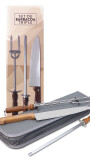 SET DE BARBACOA TRIPLE MURRAY GRIS