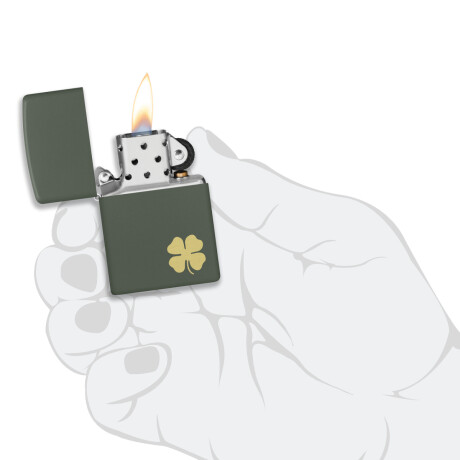 Encendedor ZIPPO 49796 C/Diseño Verde 0