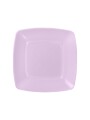 PLATOS CUADRADOS 15cm lila