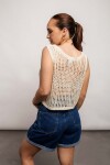 Blusa Violeta Beige