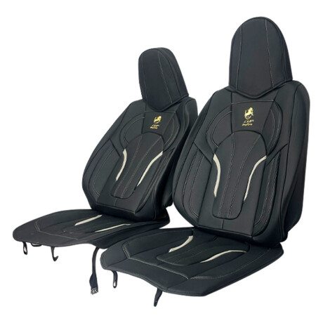 CUBRE ASIENTO - JUEGO DE CUBRE ASIENTOS CUERO PREMIUM - CUBRE ASIENTO - JUEGO DE CUBRE ASIENTOS CUERO PREMIUM -