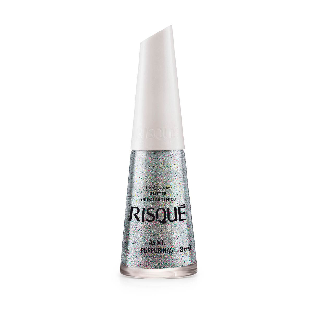 RISQUE ESMALTE DE UÑAS MIL GLITER X 8 ML 