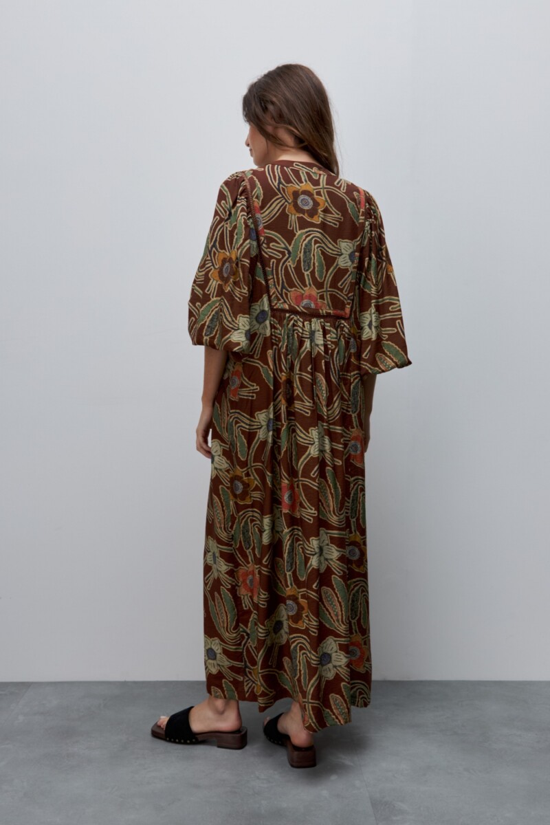 VESTIDO EIRA Chocolate
