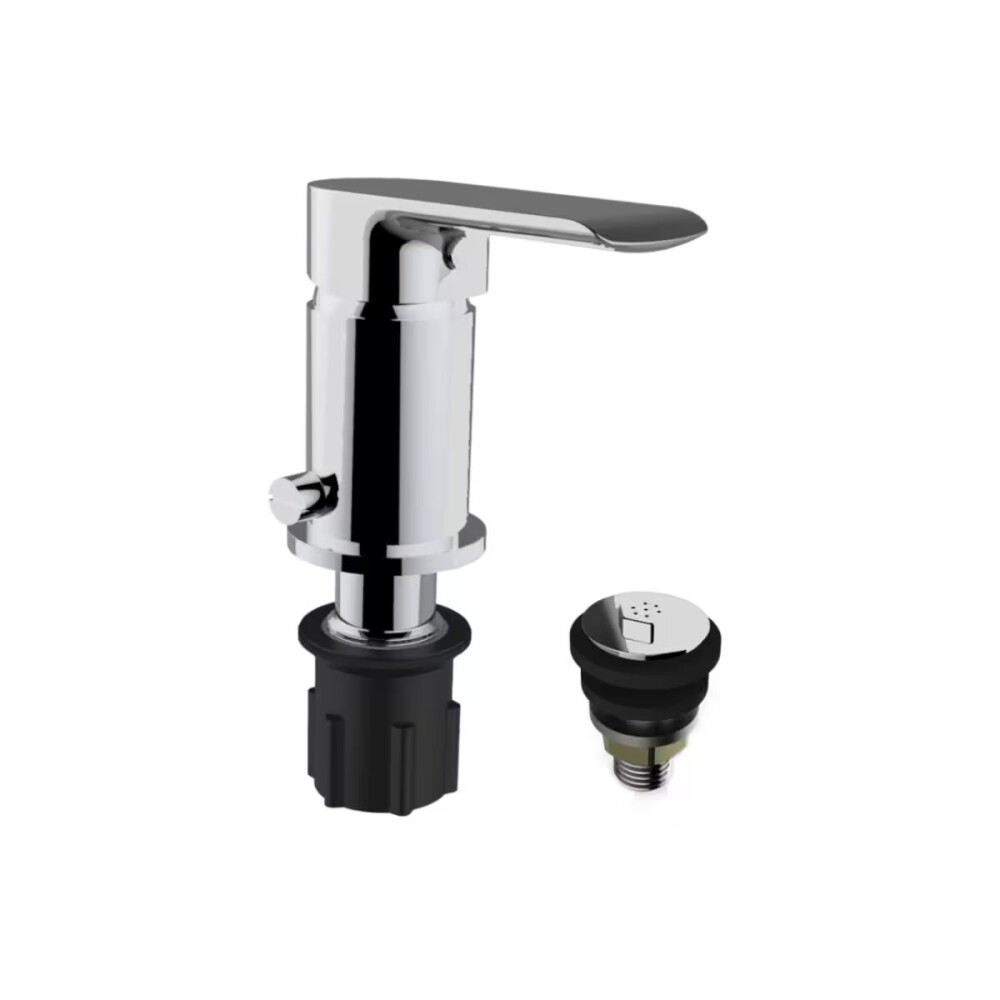 Grifería de bidet Monocomando con transferencia Alassio Cromo Grifería De Bidet Monocomando Con Transferencia Alassio Cromo