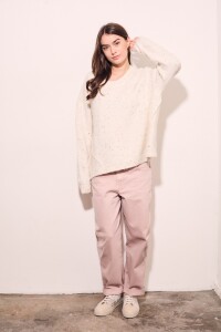 Sweater Bouttonne Nácar