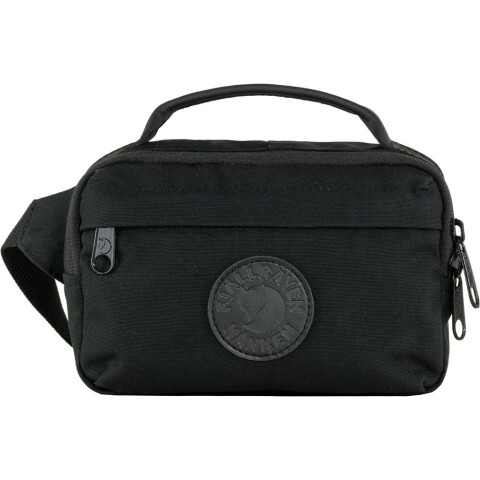 Canguro Fjallraven Kanken No. 2 Black Hip Pack Unisex Black