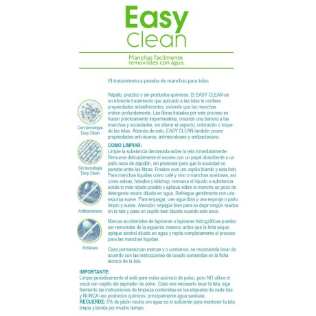 SILLÓN 3 CUERPOS TELA-PREMIUM GRIS LUXOR PREMIUM EASY CLEAN GRIS CLA