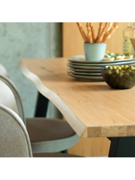 Mesa de comedor SKOLVUNDE 90x160 color roble nat Mesa de comedor SKOLVUNDE 90x160 color roble nat