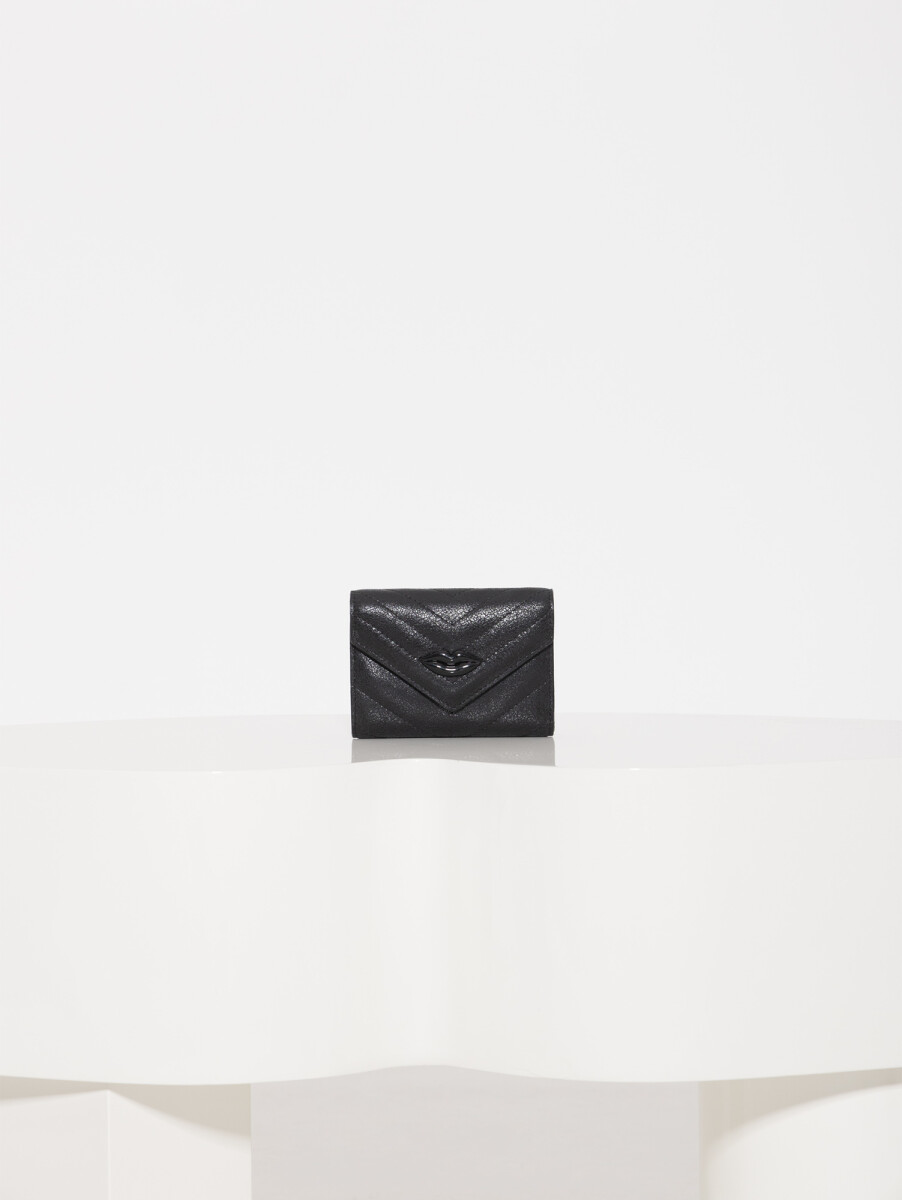 BILLETERA LIPSTICK FLAP 