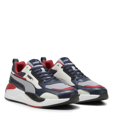 Championes de Hombre Puma X-Ray 2 Square Azul Marino - Gris - Rojo