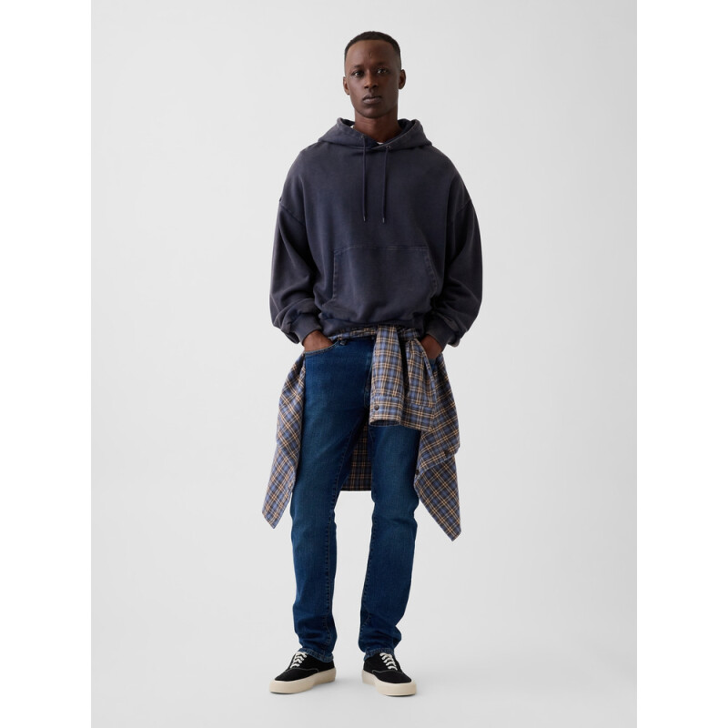 SLIM FIT DENIM OPP DARK WASH RESIN RINSE 063