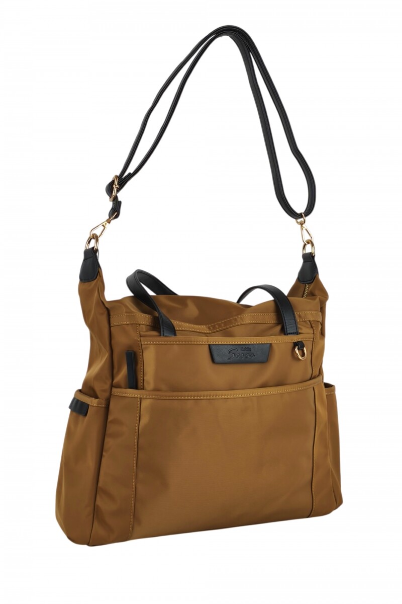 Cartera bolso grande Tostado
