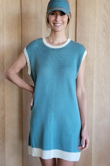 Vestido Cometa Tourquesa