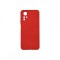 Protector Case de Silicona para Xiaomi Redmi Note 12S Rojo