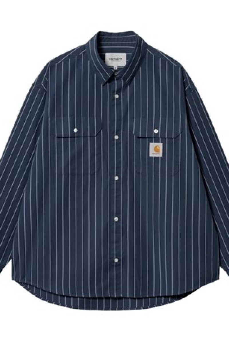 L/S Orlean Shirt Azul