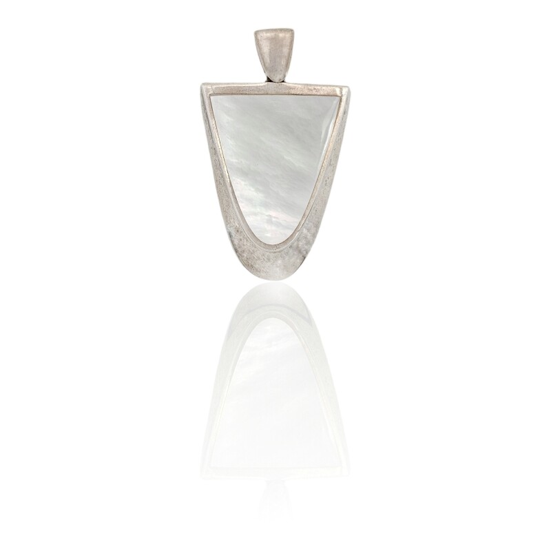 Dije Colgante Cono Plata 925-Nacar-CP4213 conpiedra
