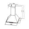 Campanas Extractoras Negra 60cm Luz Led Filtro Lavable - Ltc Campanas Extractoras Negra 60cm Luz Led Filtro Lavable - Ltc