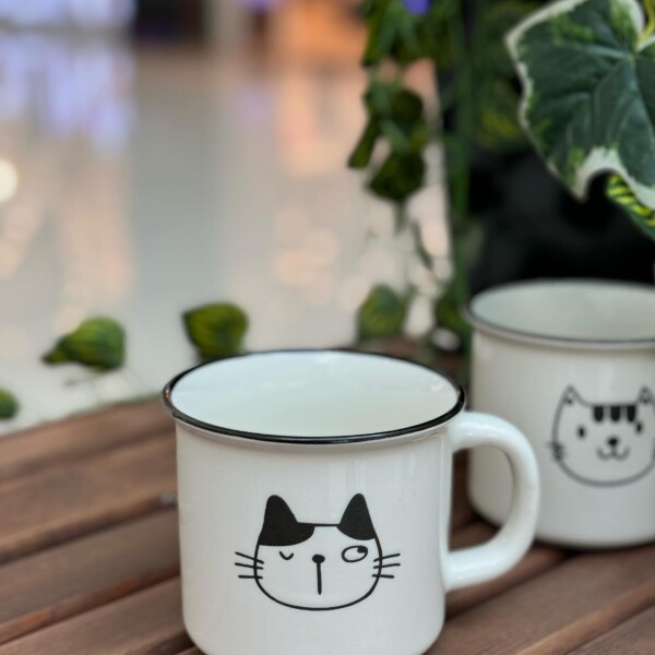 Taza cerámica 390 ml diseño 1