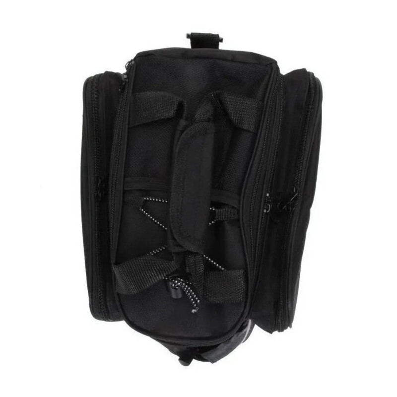 Bolso con alforjas impermeable NEGRO