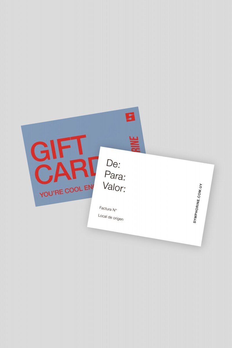 Gift Card Symphorine unico