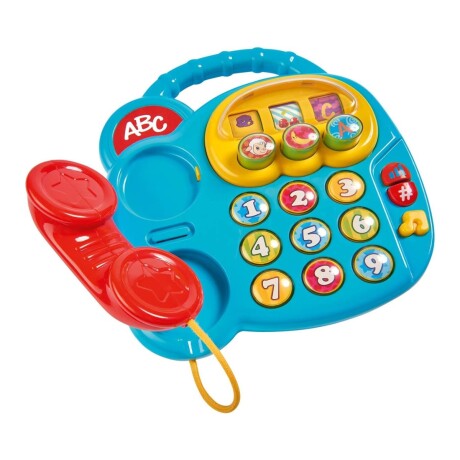Juguete Teléfono Colorido Abc Música y Sonidos 001
