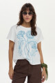 Remera Flora Blanco