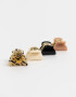 Broches Sets Set por 4 Set De Broches Leopardo - Combinacion Multicolor