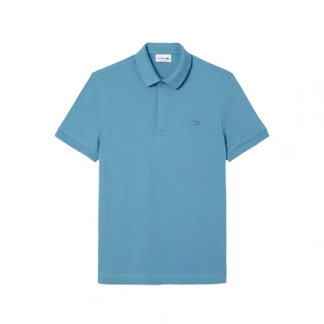 REMERA LACOSTE POLO PARIS LISA CELESTE