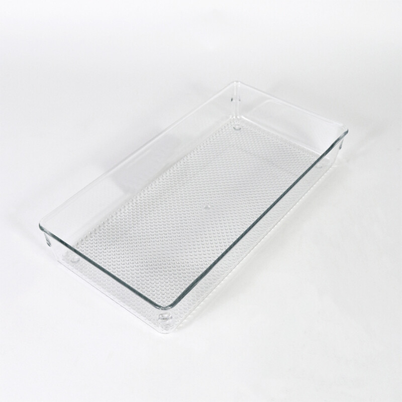 ORGANIZADOR RECT ACRIL TRANSP 30.5X16X5CM Unica