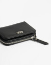 Billetera Billetera De Cuerina Con Cierre - Negro