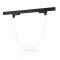 TUBO FLEXIBLE PARA RIEL MAGNETICO 360° 2700K Tubo Flexible para Riel Magnético 360° 2700K Negro