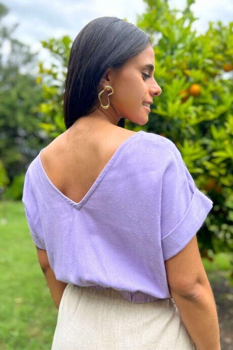 Top Ñandubay Violeta