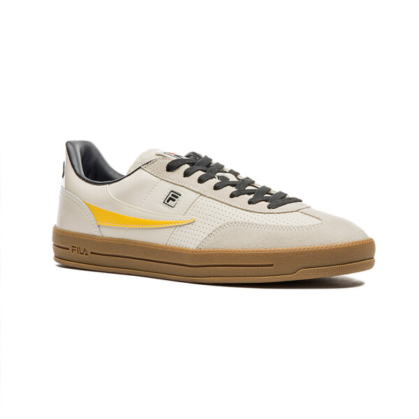 Fila Champion FX Court 70 vintage crudo/amarillo/negro Hombre Crudo-Amarillo