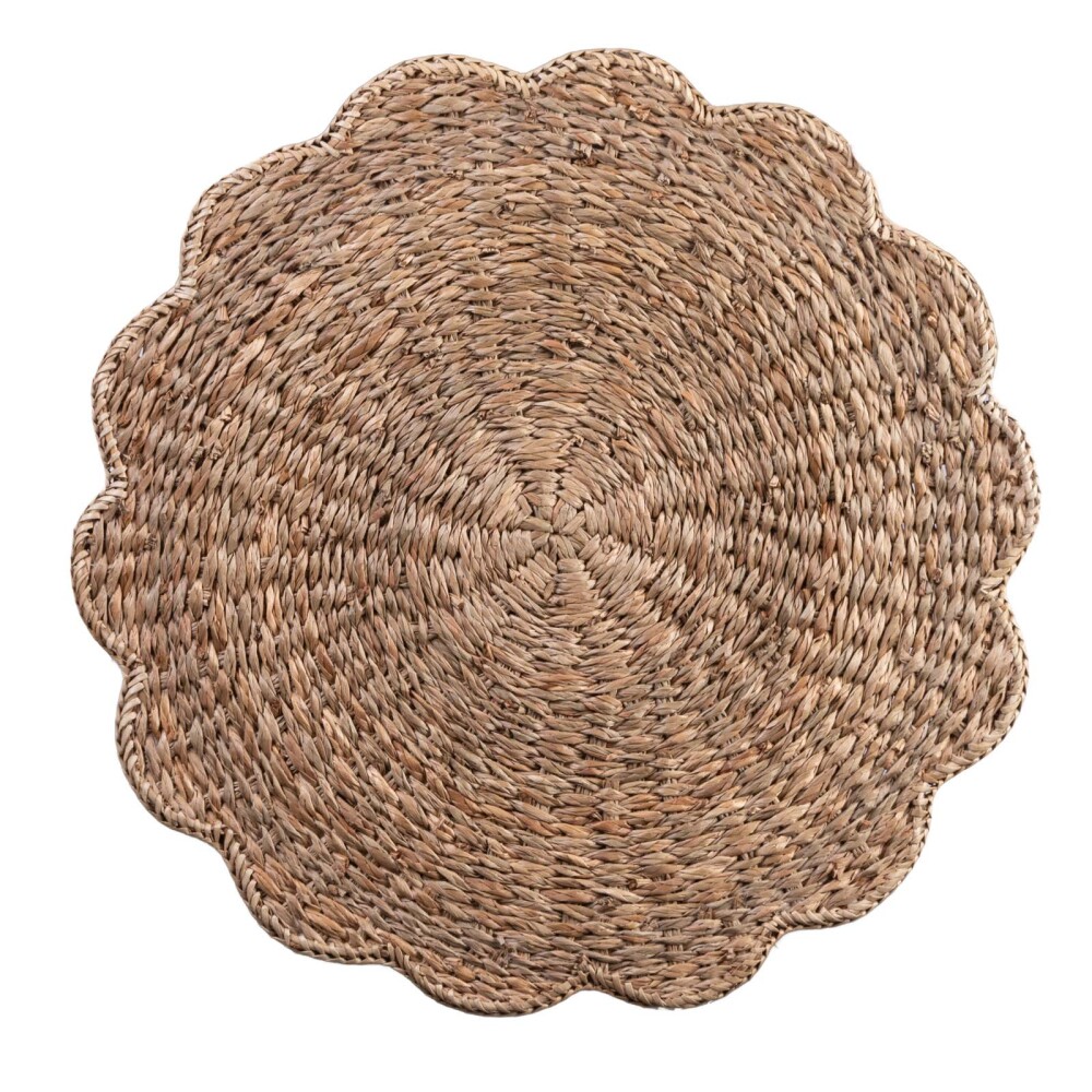 INDIVIDUAL FLOWER FIBRAS-NATURALES NATURAL-BEIGE NATURAL