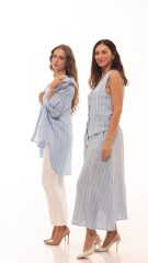 Chaleco Calabria Celeste