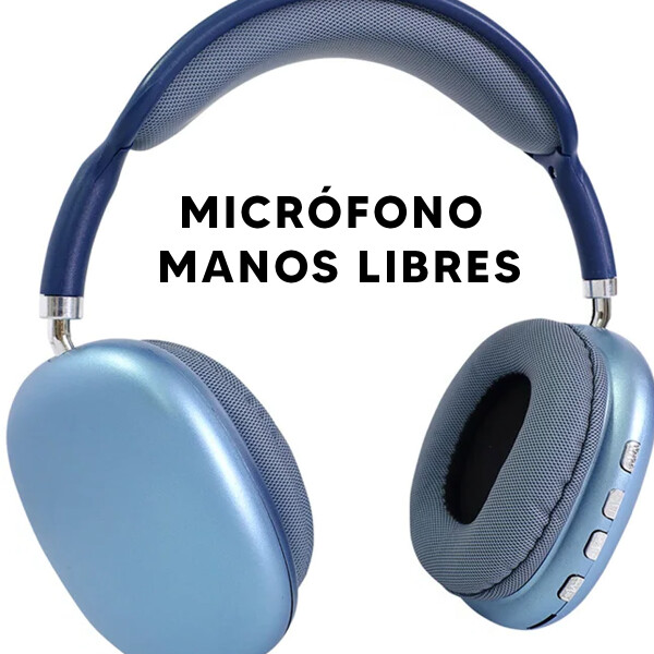 Auriculares Bluetooth Ledstar La-soft AZUL