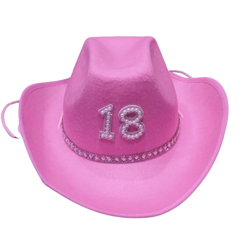 Sombrero Cowboy N°18 ROSA
