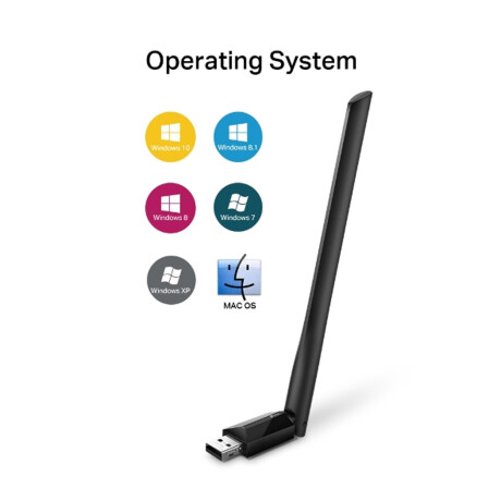 Adaptador inalámbrico Wi-Fi TP-LINK Archer T2U Plus USB - AC600