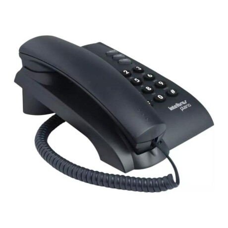 Teléfono INTELBRAS Pleno Fijo - Negro Teléfono INTELBRAS Pleno Fijo - Negro