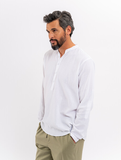 Camisola bambula blanco