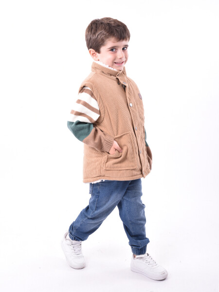CHALECO IZAN BEIGE