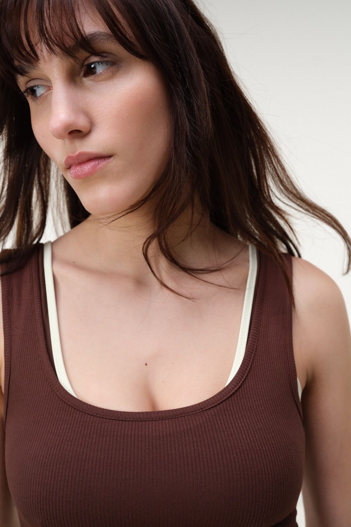 Top Basic Marron
