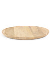 Bandeja decorativa GERNER Ø30cm madera Bandeja decorativa GERNER Ø30cm madera